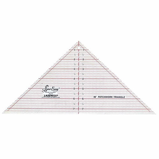 SEW EASY 90° Triangle Ruler 7 1/2 x 15 1/2 in