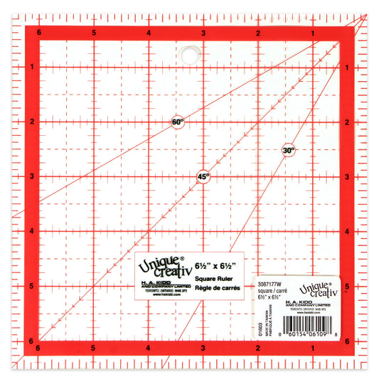 SEW EASY Square Ruler 6 1/2 x 6 1/2 in