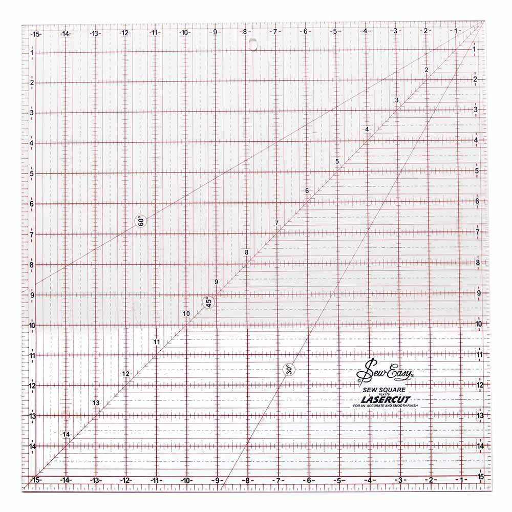 SEW EASY Square Ruler 15 1/2 x 15 1/2 in