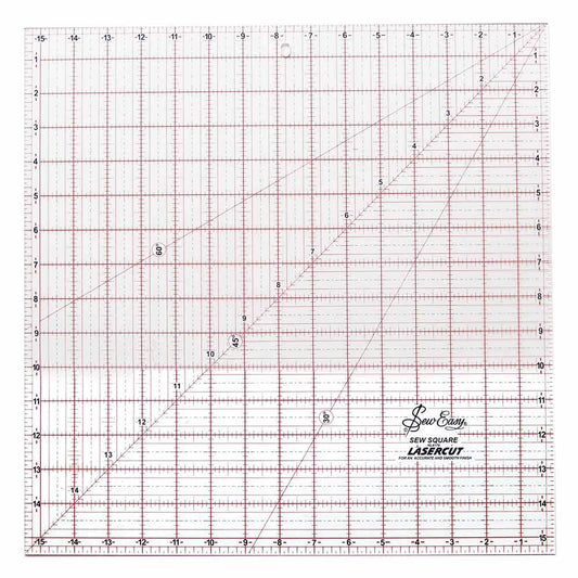 SEW EASY Square Ruler 15 1/2 x 15 1/2 in