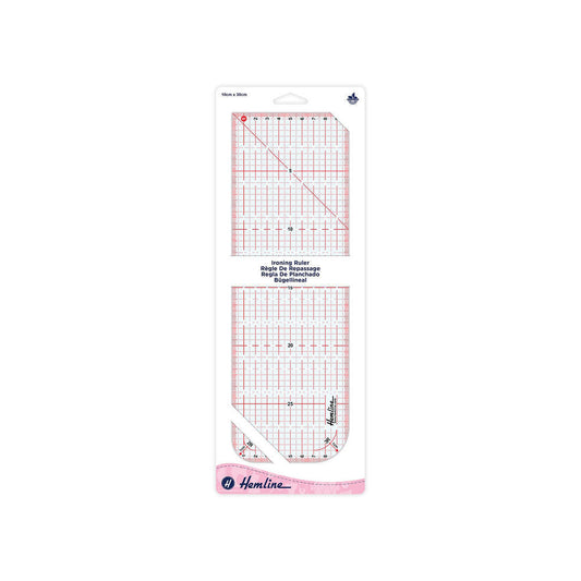 HEMLINE Ironing Ruler Heat-resistant 30 Cm (10 X 30 Cm)