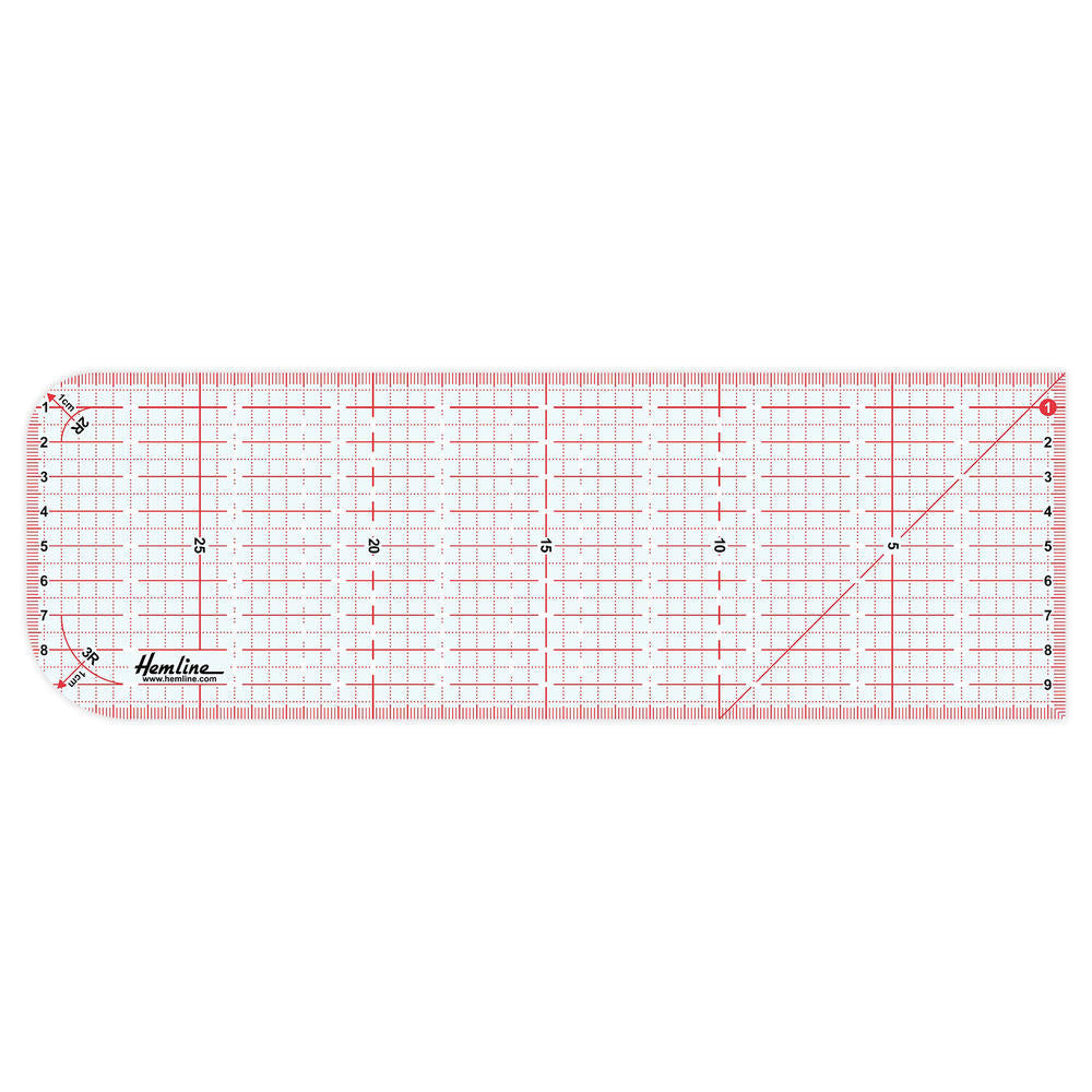 HEMLINE Ironing Ruler Heat-resistant 30 Cm (10 X 30 Cm)