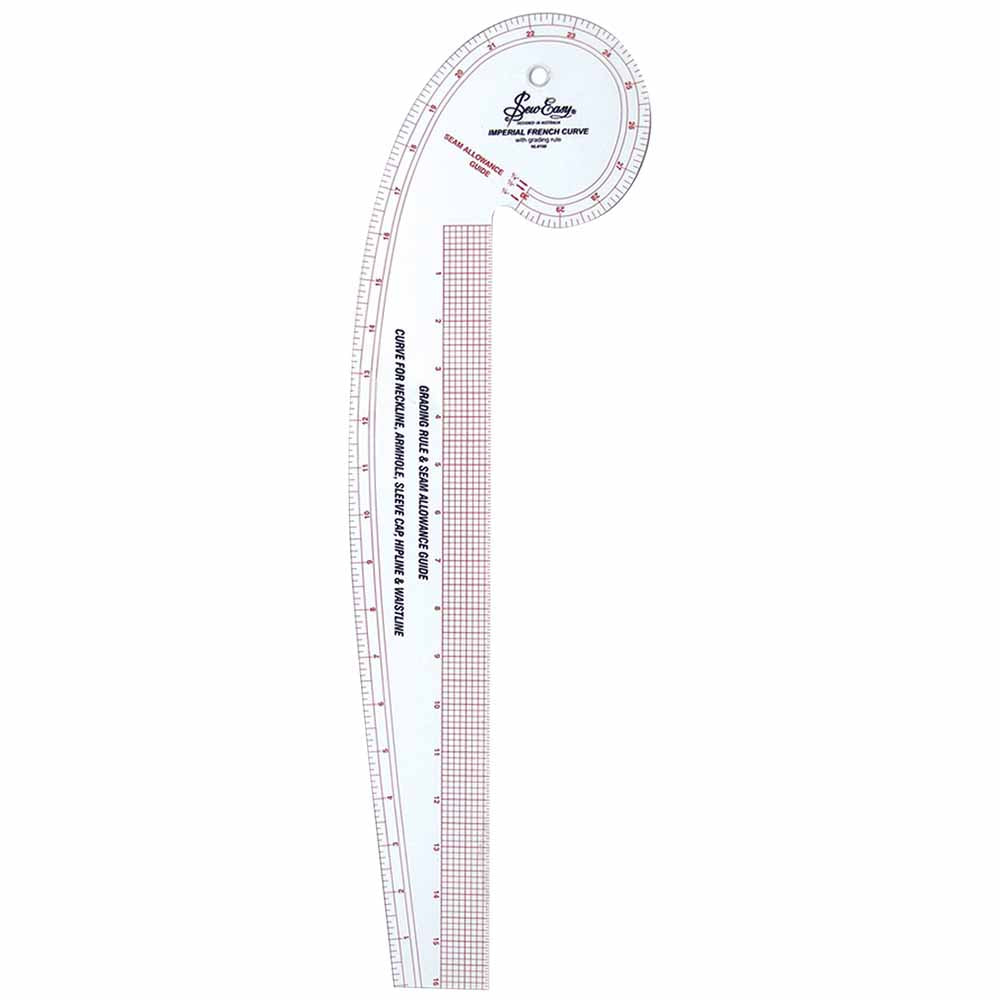 Sew Easy Imperial French Curve Pattern 30" / 76 Cm