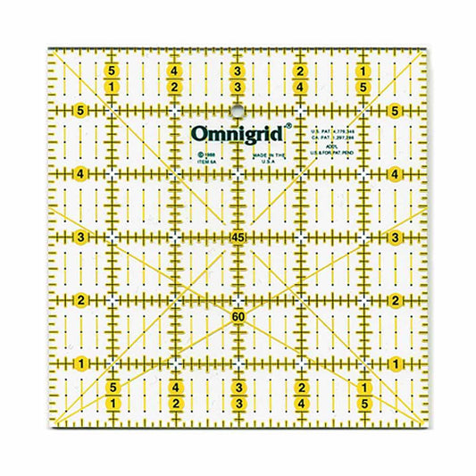 OMNIGRID Angles Square Ruler 6" × 6"