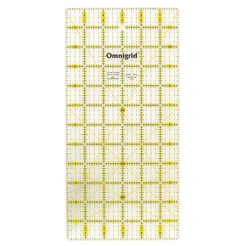 OMNIGRID Rectangle Ruler 6" × 12"