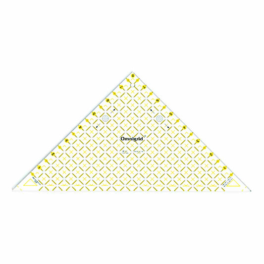 OMNIGRID Half-Square Triangle Quilting Ruler Up To 8 in