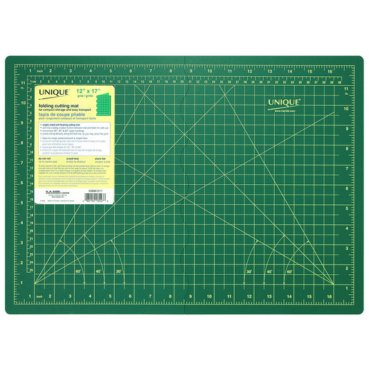 UNIQUE Folding Cutting Mat – 12" x 17"
