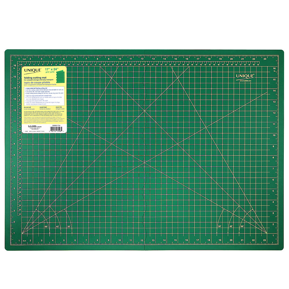 UNIQUE Folding Cutting Mat – 17" x 24"