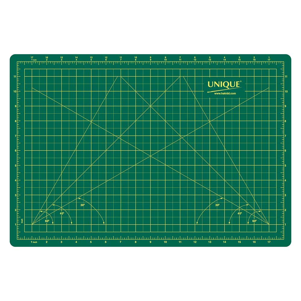 UNIQUE Double Sided Cutting Mat – 12" x 18" (30.5 x 45.7 cm)