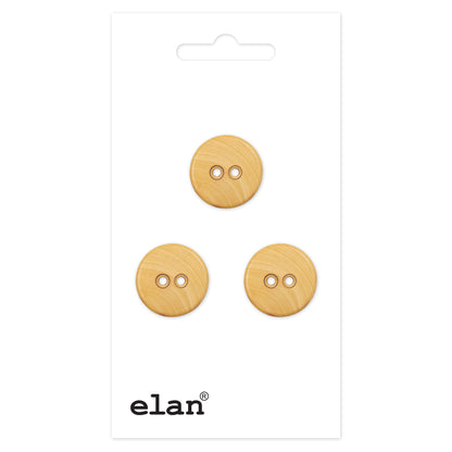ELAN 2-hole button 18 mm (3/4 in), 3 count - 309454E