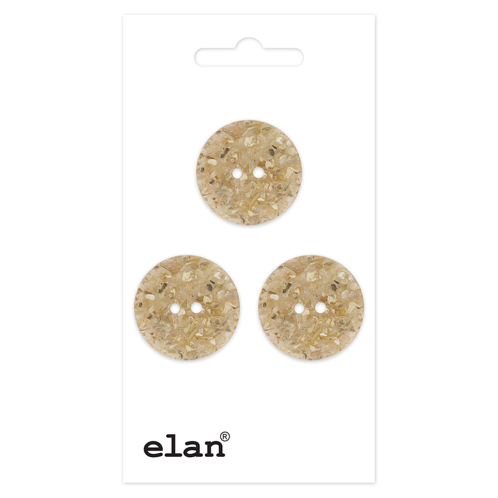 ELAN 2-Hole Sew-Through Buttons 18 mm (¾ in) 3-Count