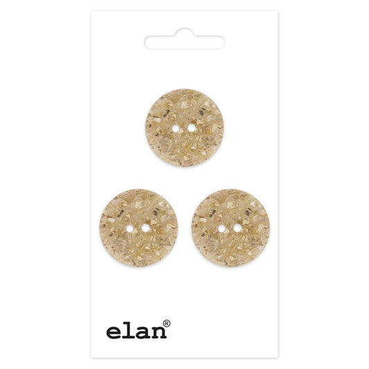 ELAN 2-Hole Sew-Through Buttons 18 mm (¾ in) 3-Count