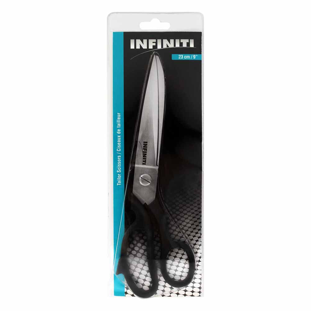INFINITI Tailor Scissors – Black – 9" (22.9 cm)