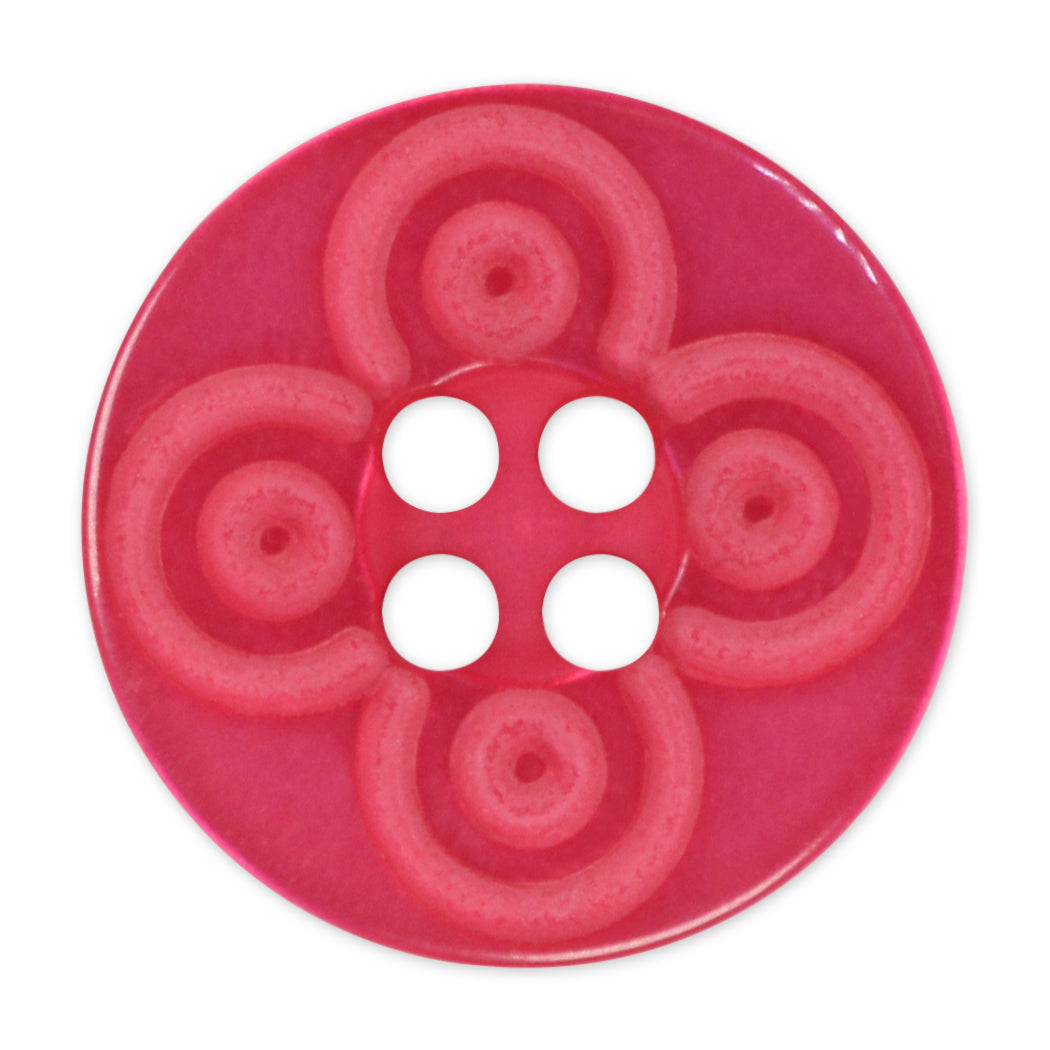 ELAN 2-Hole Button — 13 mm (1/2 in.) — Card of 4 - unpackaged view