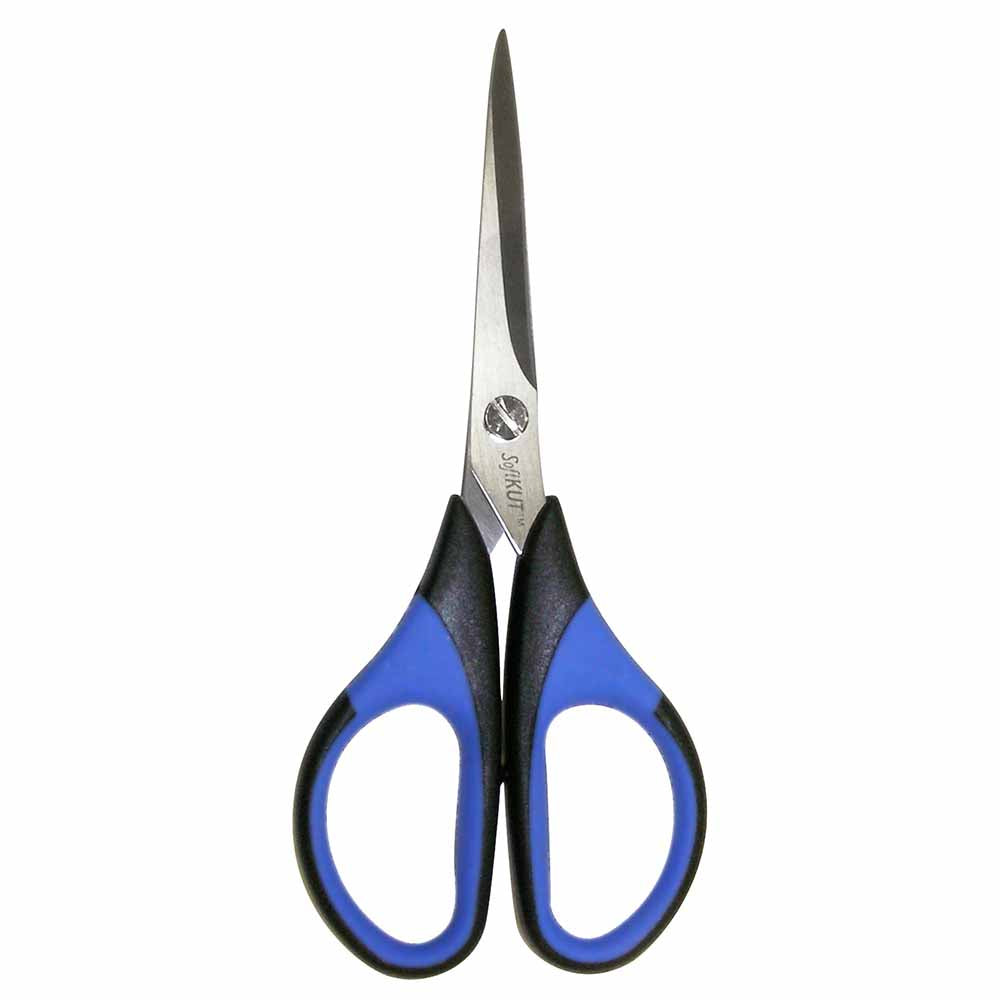 SOFTKUT Sewing Scissors – 5 3/4 (14.6 cm) – Ergonomic Grip