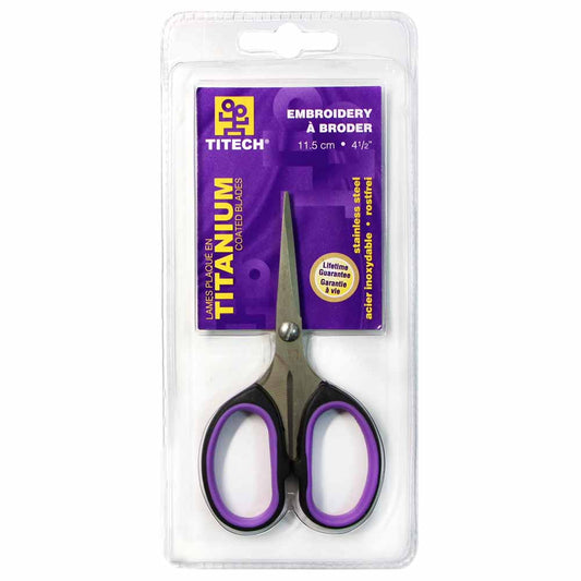 TITECH Embroidery Scissors – 4 1/2″ (11.4 cm)