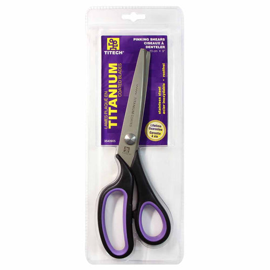TITECH Pinking Shears – 9″ (22.9 cm)