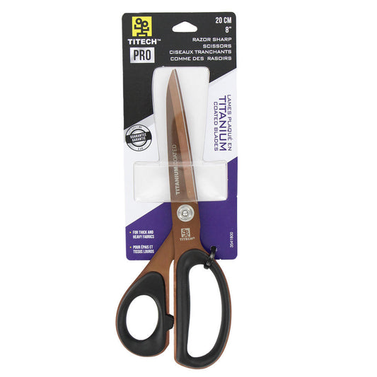 TITECH PRO 8″ Dressmaker’s Scissors – 8″