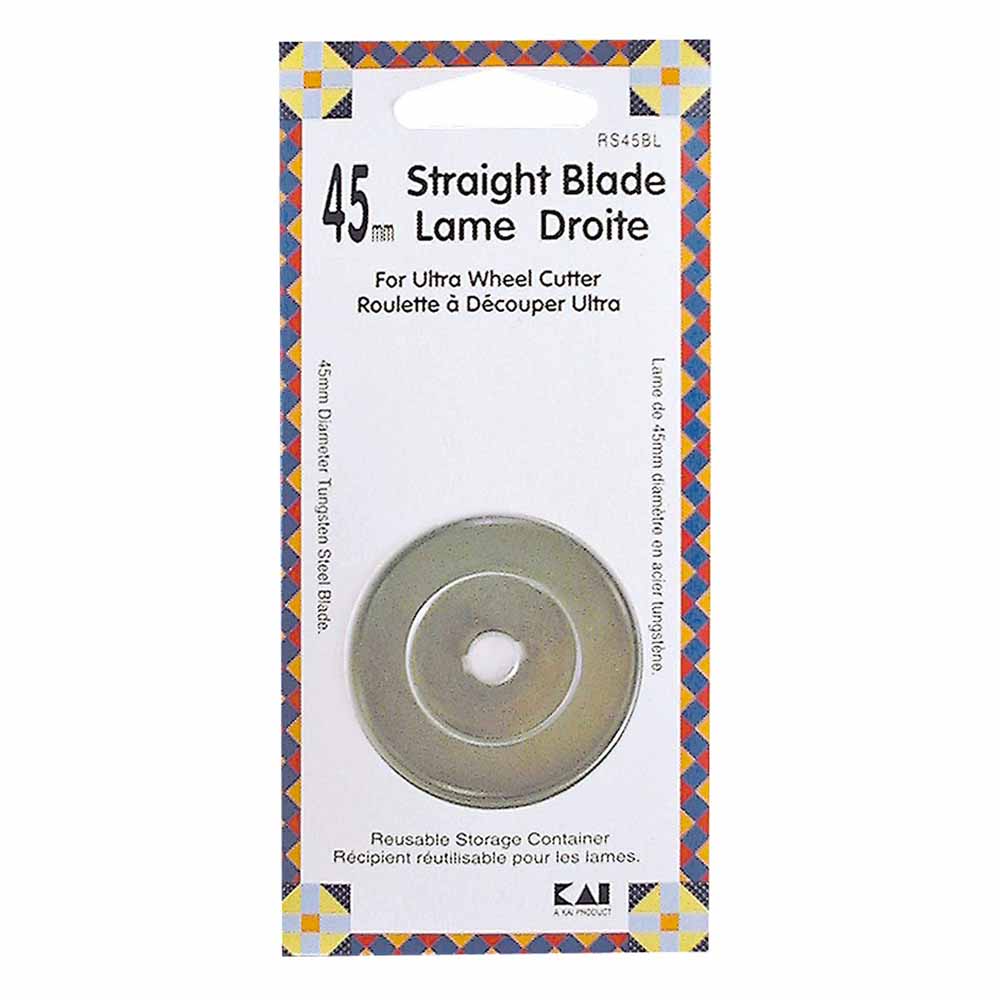 KAI Rotary Cutter Straight Blade Replacement 45 mm (1 3/4 in)