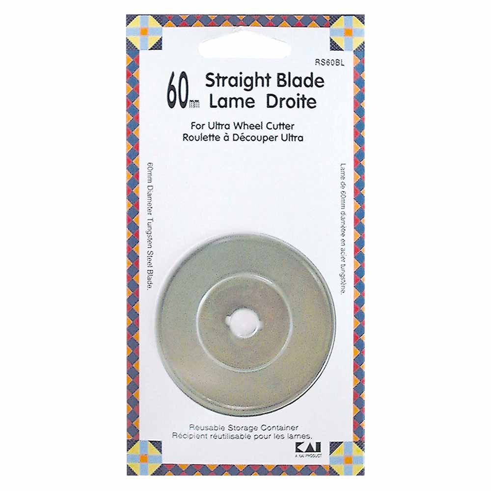 KAI Rotary Cutter Straight Blade Replacement 60 mm (2 1/4 in)