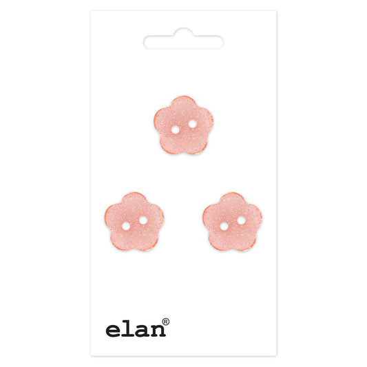 ELAN 2-hole Button 14 mm (1/2 in) 3 Count