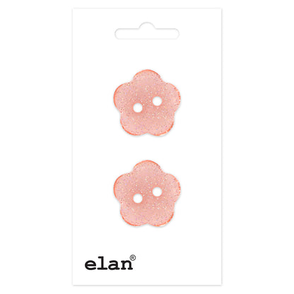 ELAN 2-hole Button 20 mm (3/4 in) 2 Count