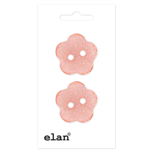 ELAN 2-hole Button 23 mm (7/8 in) 2 Count