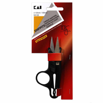 KAI 5120 Thread Snips Finger Loop 4 3/4 in (12.1 cm)
