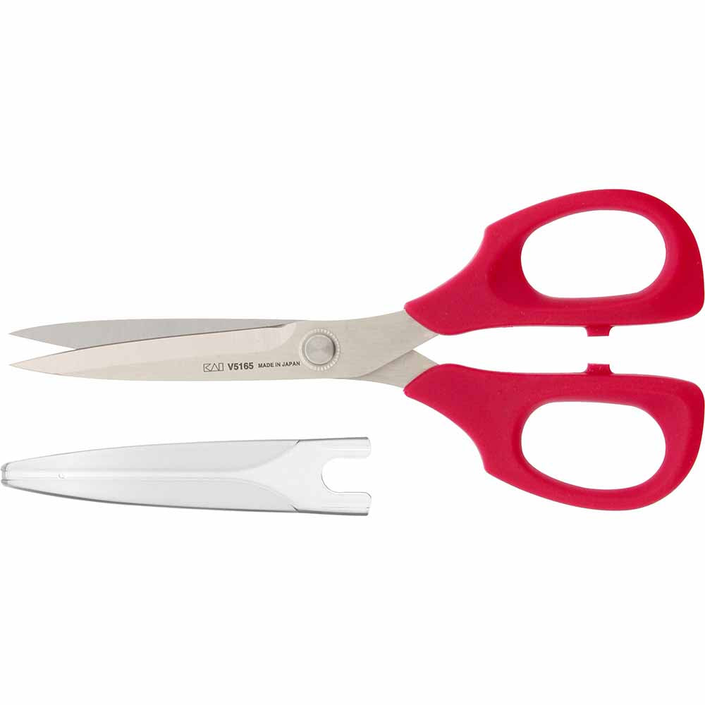 KAI V5165 Sewing Scissors Very Berry 6 1/2 in (16.5 cm) With Blade Cap