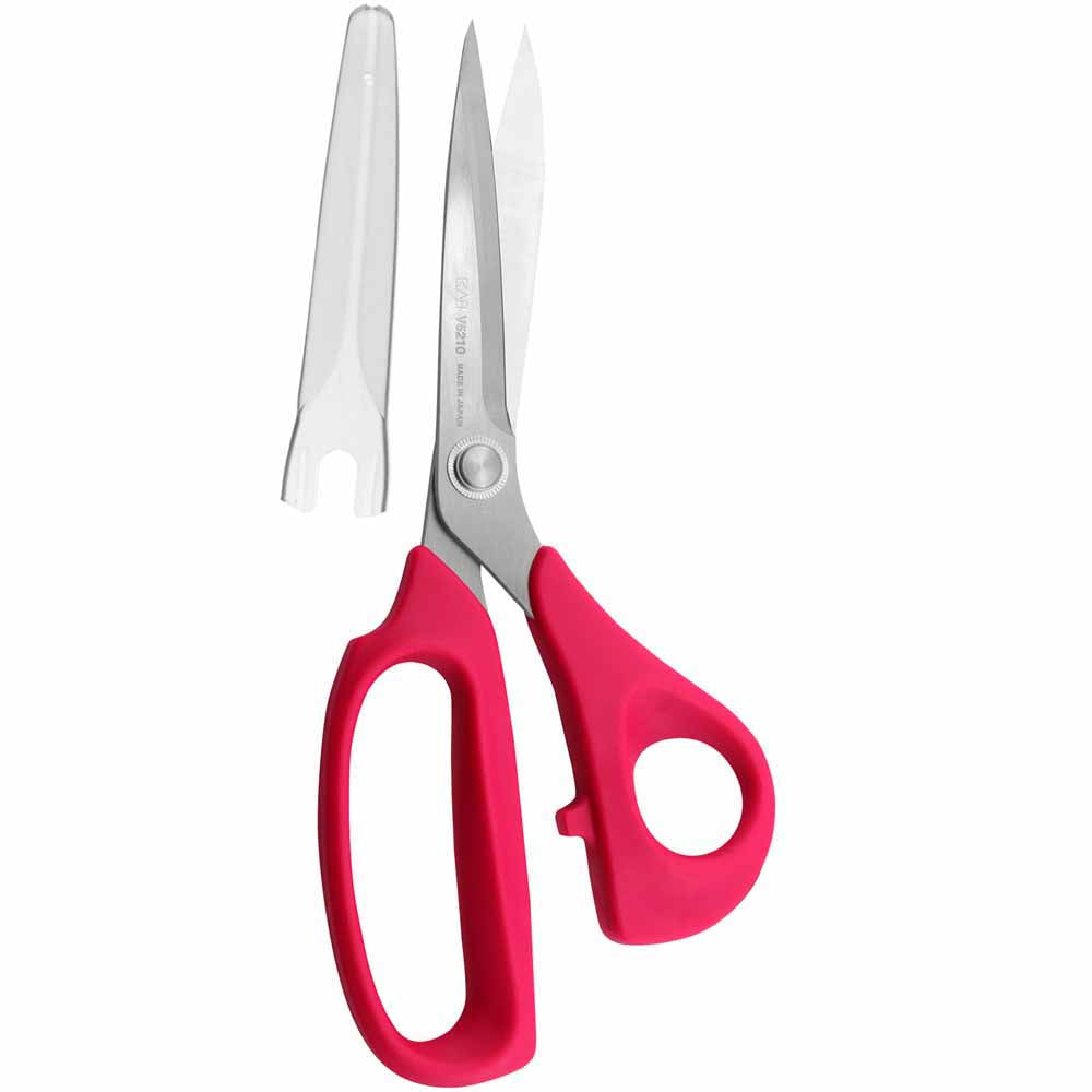 KAI V5210 Dressmaking Shears Very Berry 8 in (20.3 cm) With Blade Cap