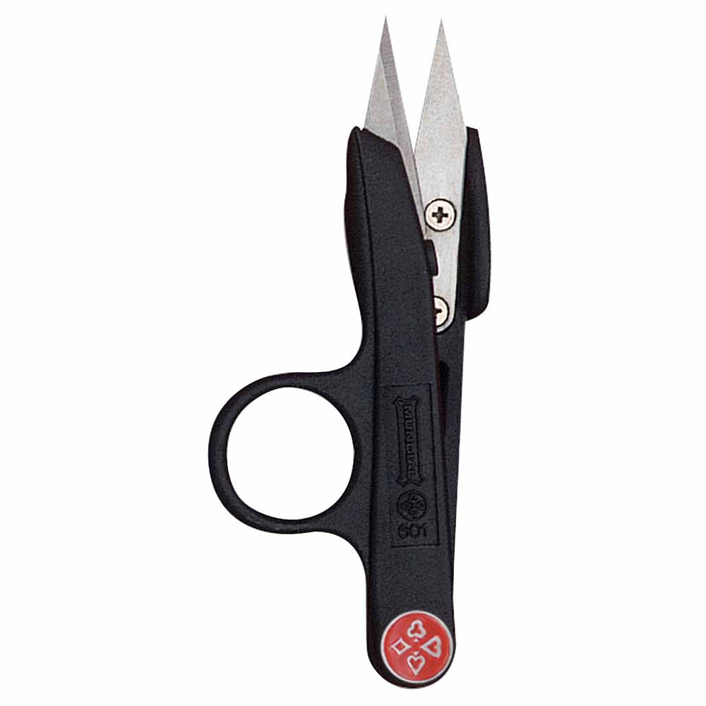 MUNDIAL Red Dot Thread Clipper Scissors 4.75 in (12.1 cm)
