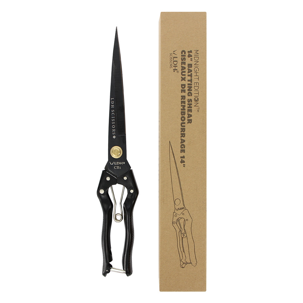 LDH Batting Shears Spring-Loaded 14 in (35.6 cm) Midnight Edition