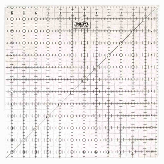 OLFA Frosted Acrylic Square Ruler 12 1/2 in