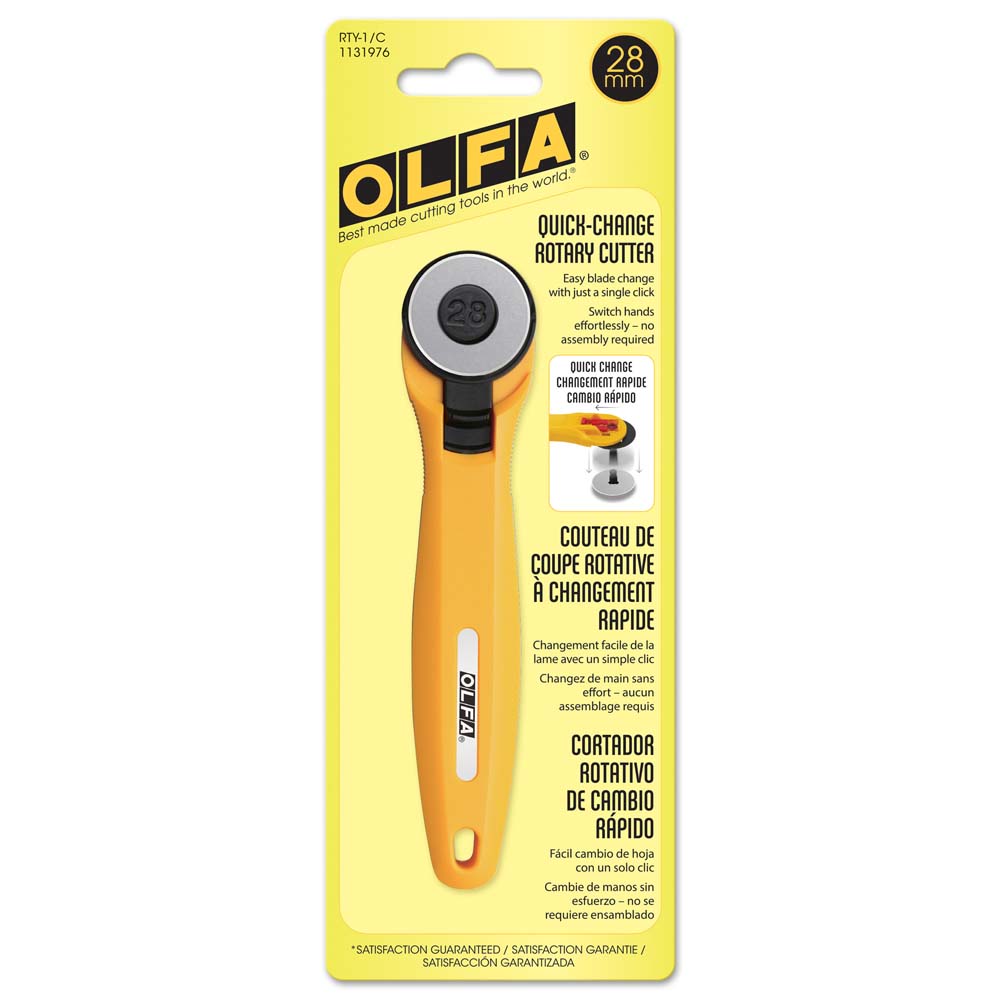 OLFA Quick-Change Rotary Cutter 28mm