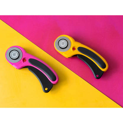 OLFA Ergonomic Rotary Cutter 45mm Magenta