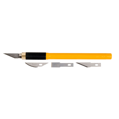 OLFA Cushion Grip Art Knife With 4 Blades