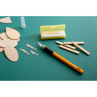 OLFA Cushion Grip Art Knife With 4 Blades