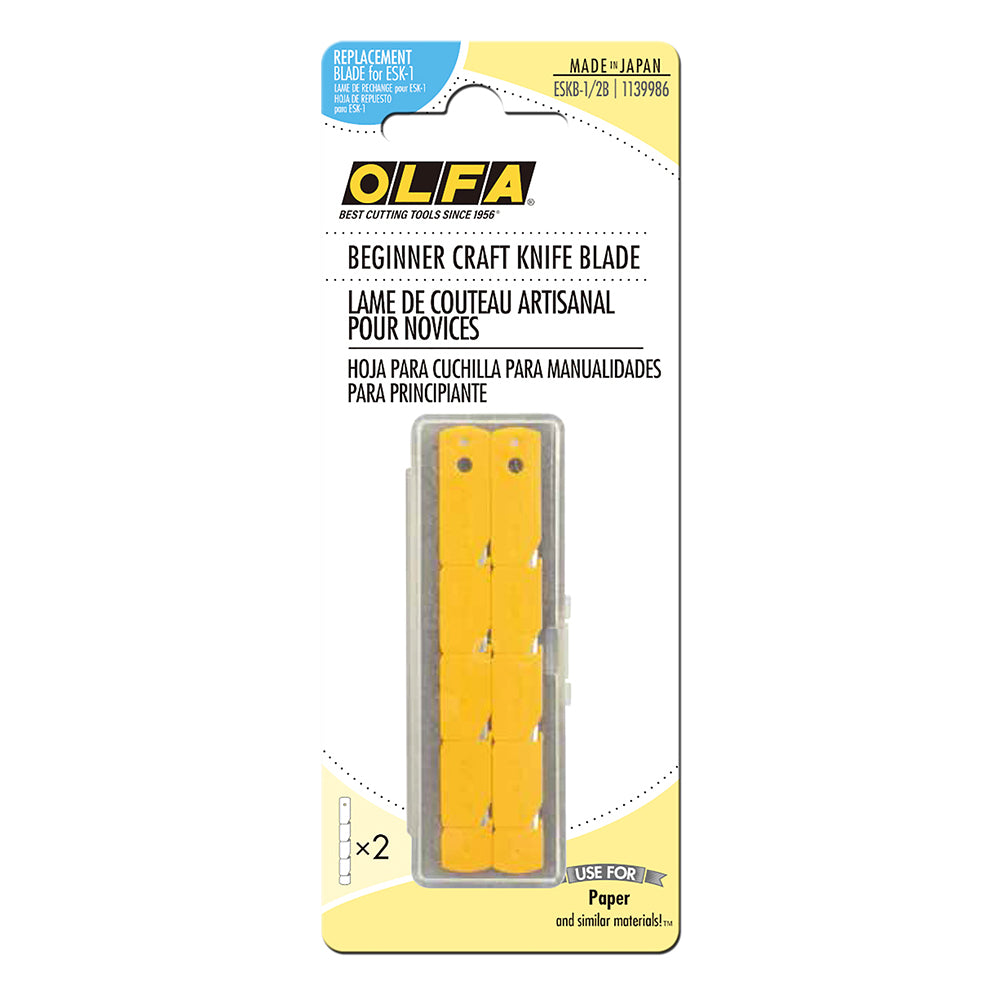 OLFA Beginner Craft Knife Replacement Blades 2-Pack