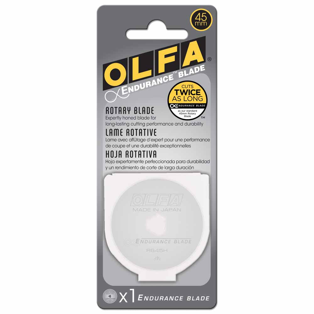 OLFA Endurance Rotary Replacement Blade 45mm 1-Pack
