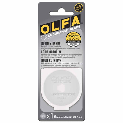 OLFA Endurance Rotary Replacement Blade 45mm 1-Pack