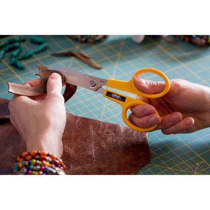 OLFA Serrated Edge Stainless Steel Scissors 7 in