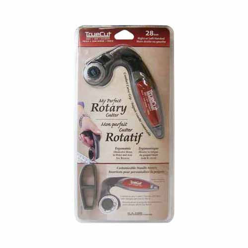 TRUECUT Rotary Cutter Comfort Curve Handle 28 mm 1-Pack