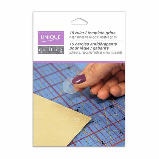 UNIQUE QUILTING Ruler / Template Grips - 15 pcs