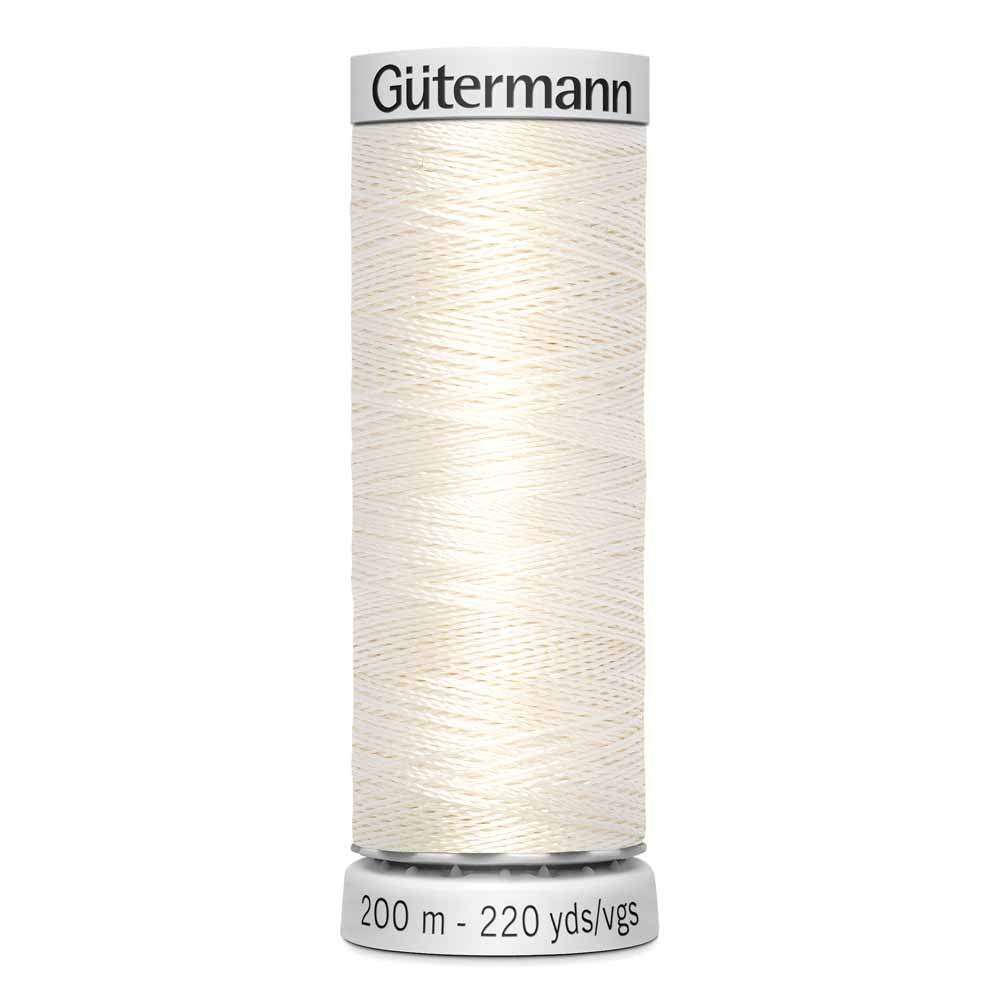 GÜTERMANN Dekor Rayon Thread 200 m - Winter White