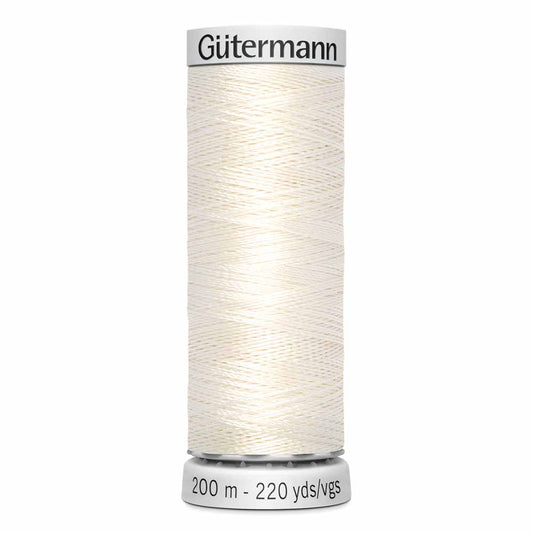 GÜTERMANN Dekor Rayon Thread 200 m - Winter White