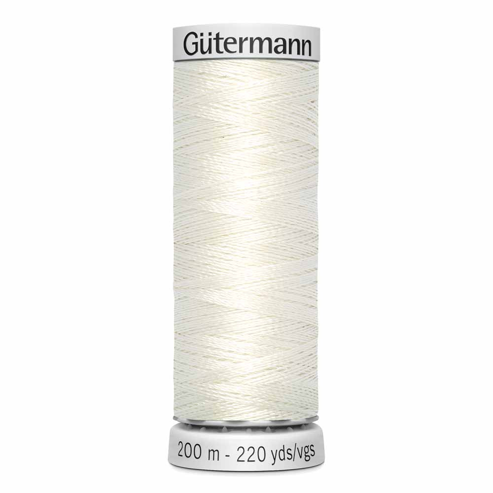 GÜTERMANN Dekor Rayon Thread 200 m - Off White