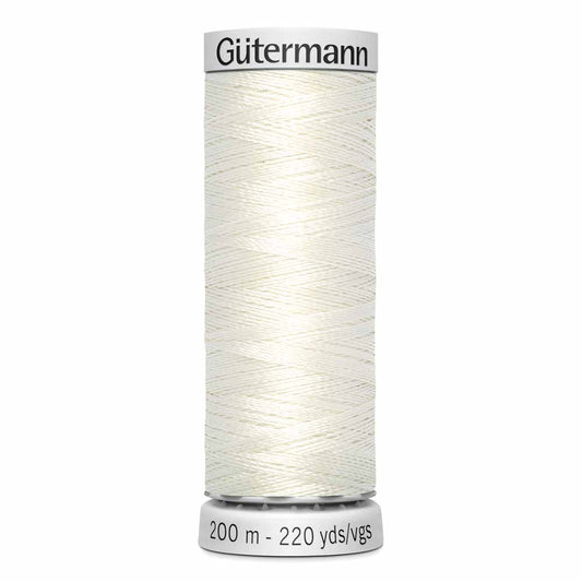 GÜTERMANN Dekor Rayon Thread 200 m - Off White
