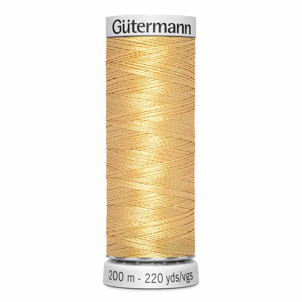 GÜTERMANN Dekor Rayon Thread 200 m - Butter Yellow