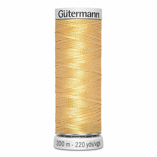 GÜTERMANN Dekor Rayon Thread 200 m - Butter Yellow