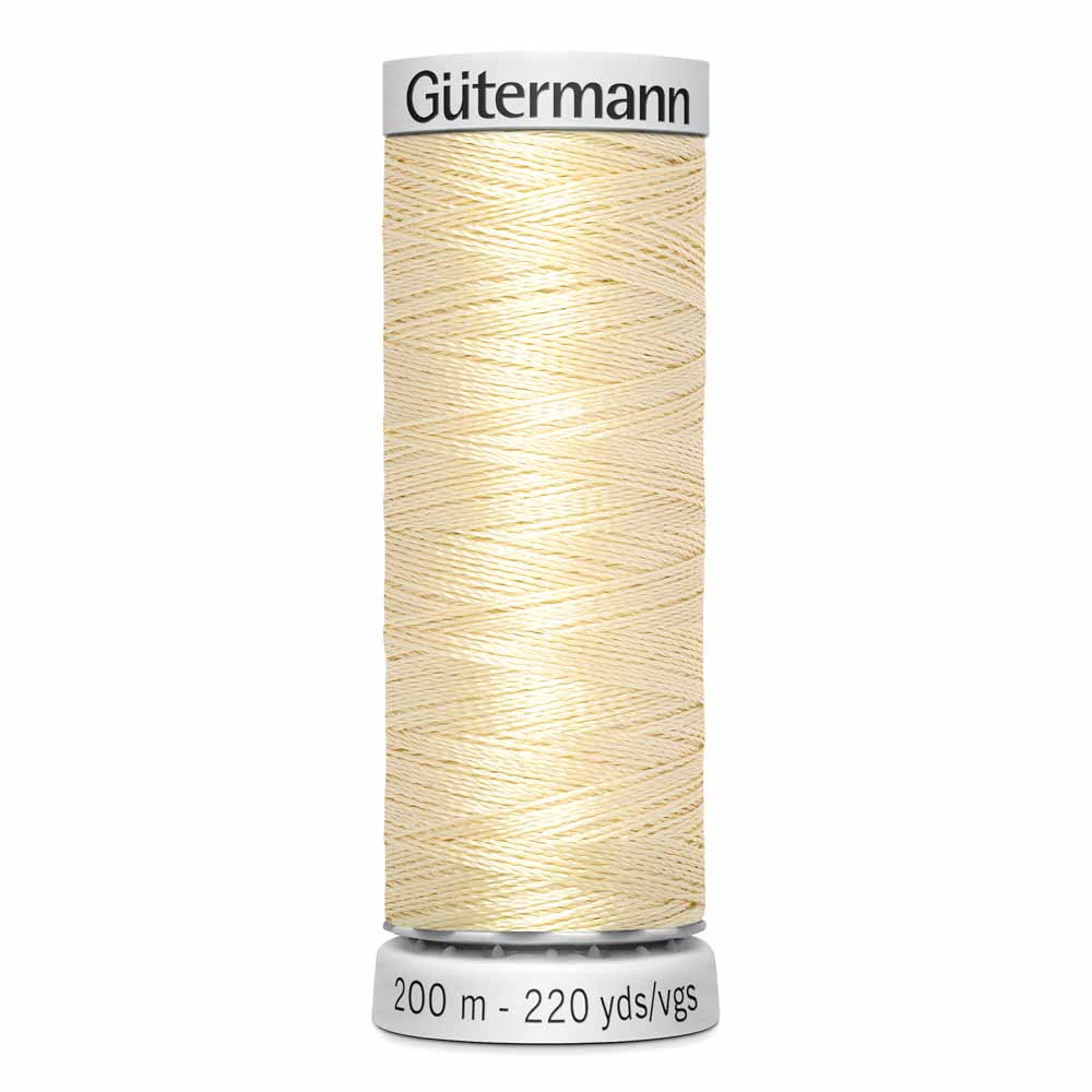 GÜTERMANN Dekor Rayon Thread 200 m - Hint of Yellow